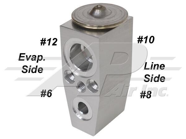 92229746 New A/C Expansion Valve Fits 2010-2015 Chevy Camaro W/ 3.6L, 6.2L