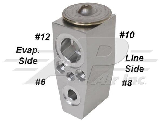 92229746 New A/C Expansion Valve Fits 2010-2015 Chevy Camaro W/ 3.6L, 6.2L