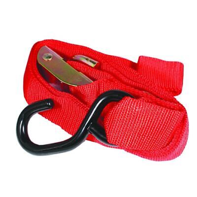 Adjustable Tie Down Strap 1.5" W 400 lb Capacity 67.5" to 18.5" Long
