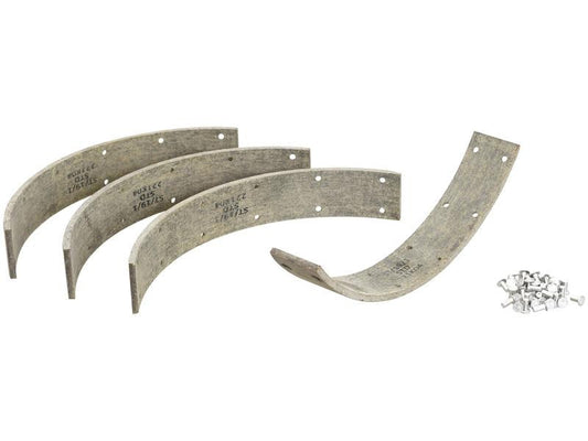 Brake Lining Kit 345mm x 6mm for Ford New Holland Massey Ferguson Volvo