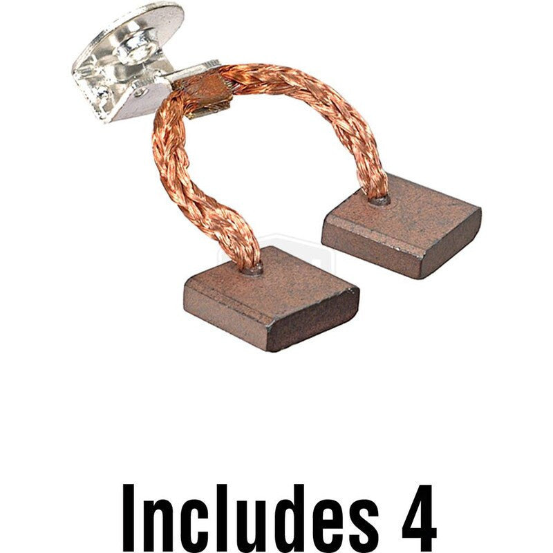 Brush & Lead Assembly for Ford 12V Starters, Negative Polarity, Includes Clip