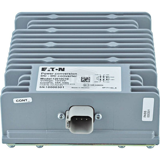 10A Power Converter 12V to 24V DC, 102mm, Includes Deutsch Connector