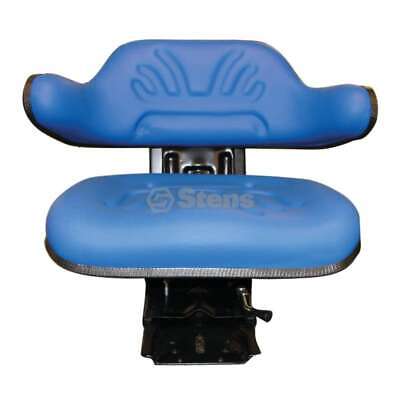 Adjustable Blue Economy Suspension Seat, 5 Position, 110-264 lbs Capacity