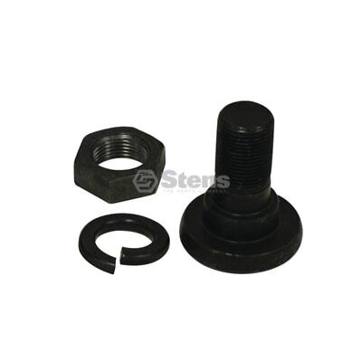 Bolt Kit 1 1/8"-12, 3" L, Round Shank w/ 3/16" Key, Includes Nut & Washer