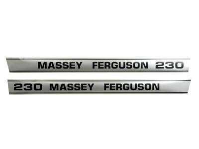 Decal for Massey Ferguson 230 & 230 US Built Tractors - Multiple Part Numbers