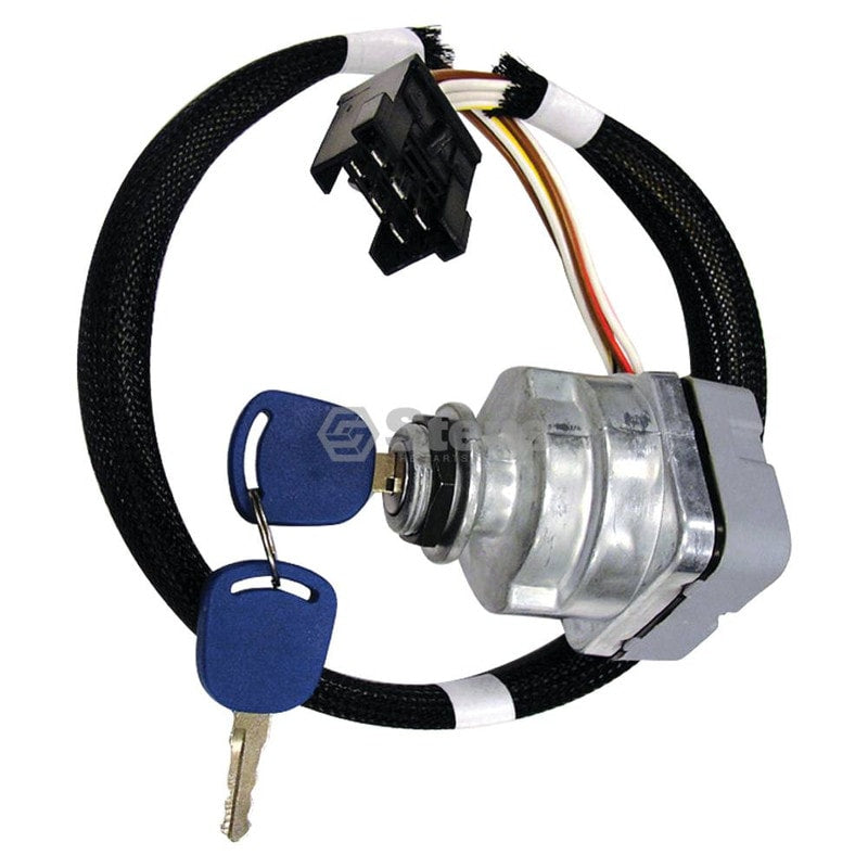 Ignition Switch for Ford/New Holland Tractors 87561528, 12V, 4 Positions