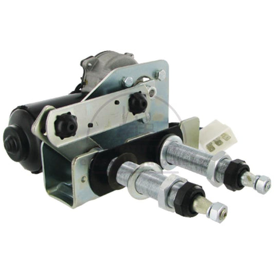 12V Wiper Motor 80?? Angle 80mm A 30mm B M20x1 4-Pin Left Park Position