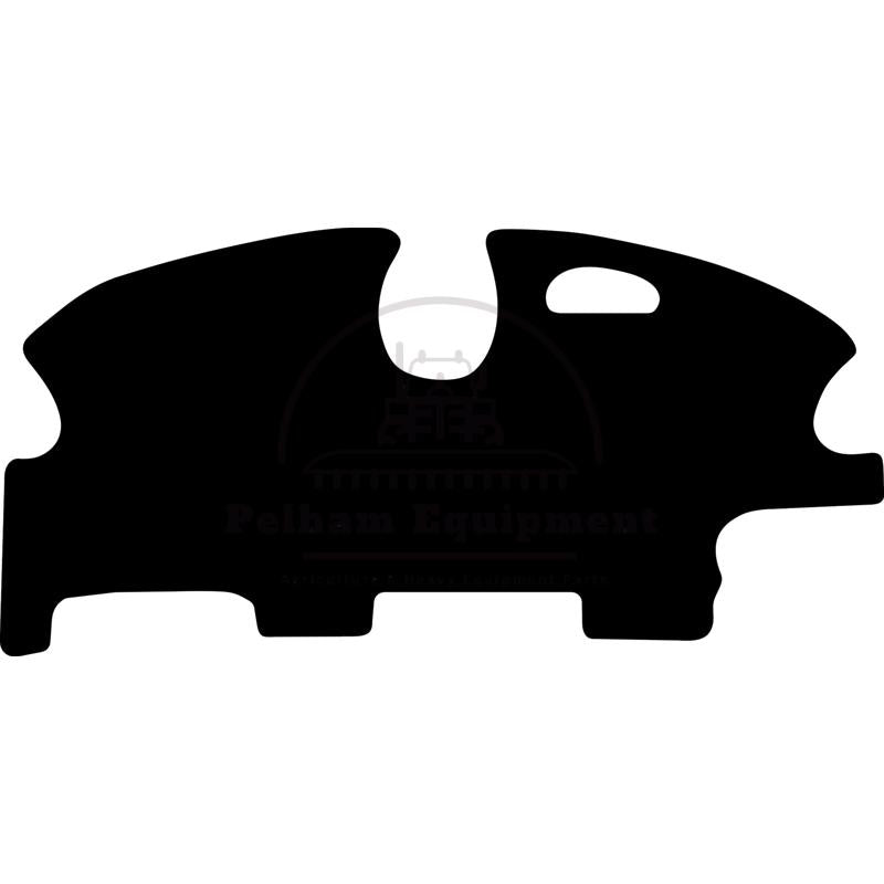 Black Velour Floor Mat for John Deere 8600 Forage Harvester (2015+)