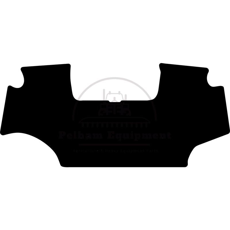 Black Rubber Floor Mat for John Deere 6R 2013+ Cab Accessories