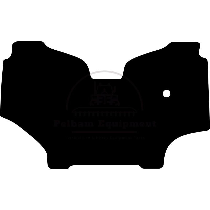 Rubber Floor Mat for Deutz-Fahr Series 5 D TTV, Grey Cab Accessory