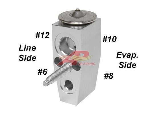 BB5Z19849B Expansion Valve Fits Ford with Rear A/C - 1 Year Warranty