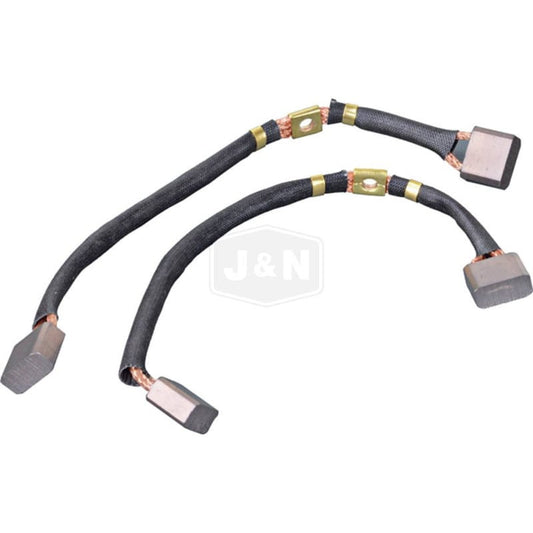 12V Brush Set for Motors - Set of 4 Brushes, Lead Length 5.8"