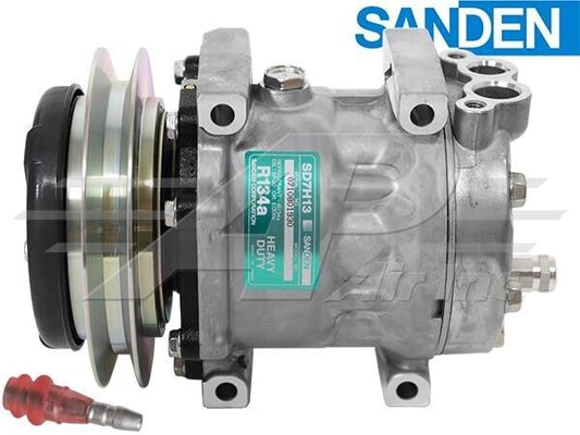 189-2746 OEM Sanden Compressor SD7H13 Fits CAT 308C 314C 321C - 1 Year Warranty
