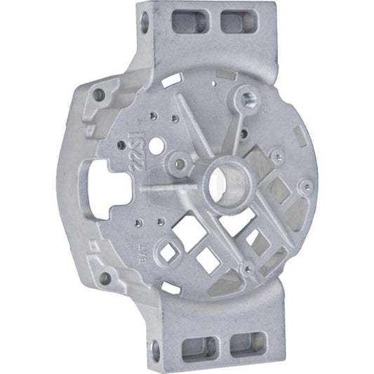 Alternator Housing for Oval Plug Regulators, Aluminum, 4 Thru Bolts, Pad Mount