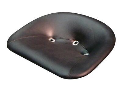 Black Pan Seat & Cushion Assembly 2 Bolt Mounting 19" Diameter