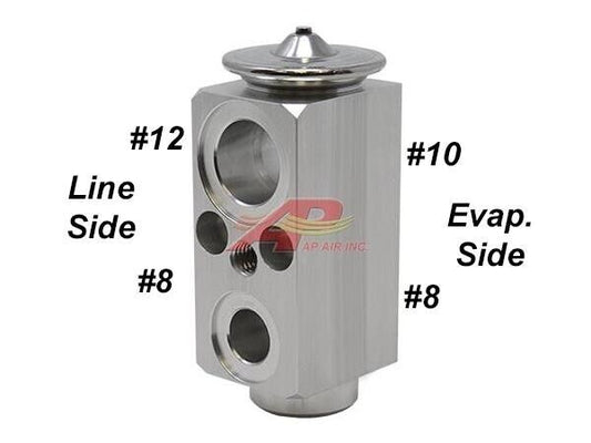 BOAN811901, 327308 A/C Expansion Valve Fits Freightliner Trucks 1 Year Warranty