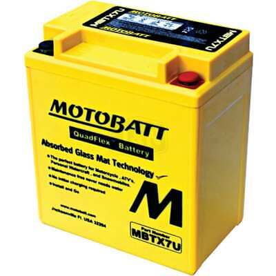 New 12V MBTX7U Battery for Honda, Kawasaki, KTM, Suzuki, Yamaha, SYM