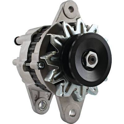 24V 25A Alternator for Mitsubishi A5T70383, New, External Fan, Solid Pulley
