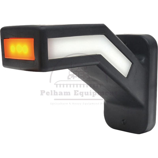 1167P LED Right Marker Light 12V-24V ECE IP66/68 Flexible Arm