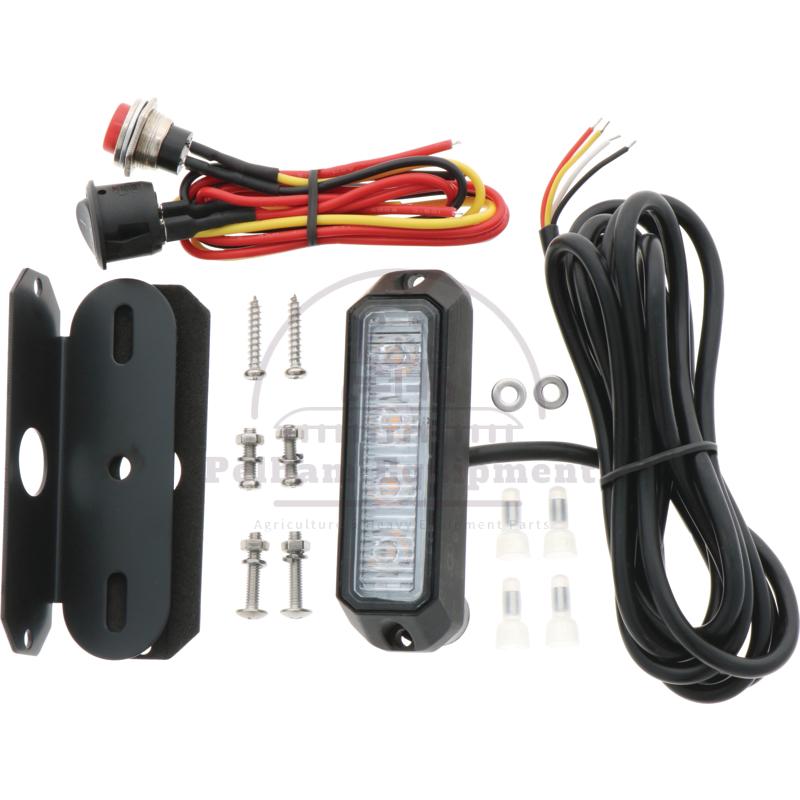 Granit 7070010418 | 46015 LED Flashing Beacon Yellow IP65 Bolted Mount ...
