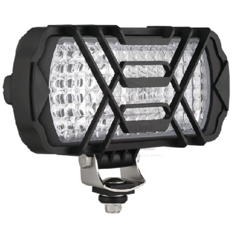Rectangular Work Light 12V H3 Bulb LPR1A.47000.10 IP54 207x99x125mm
