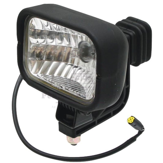 12V Square Work Light for New Holland TS & T Series, 87733061 H3 Bulb