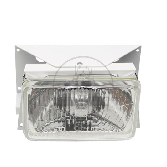 12V Rectangular Headlight H4 60/55W Flush Mounting Left/Right