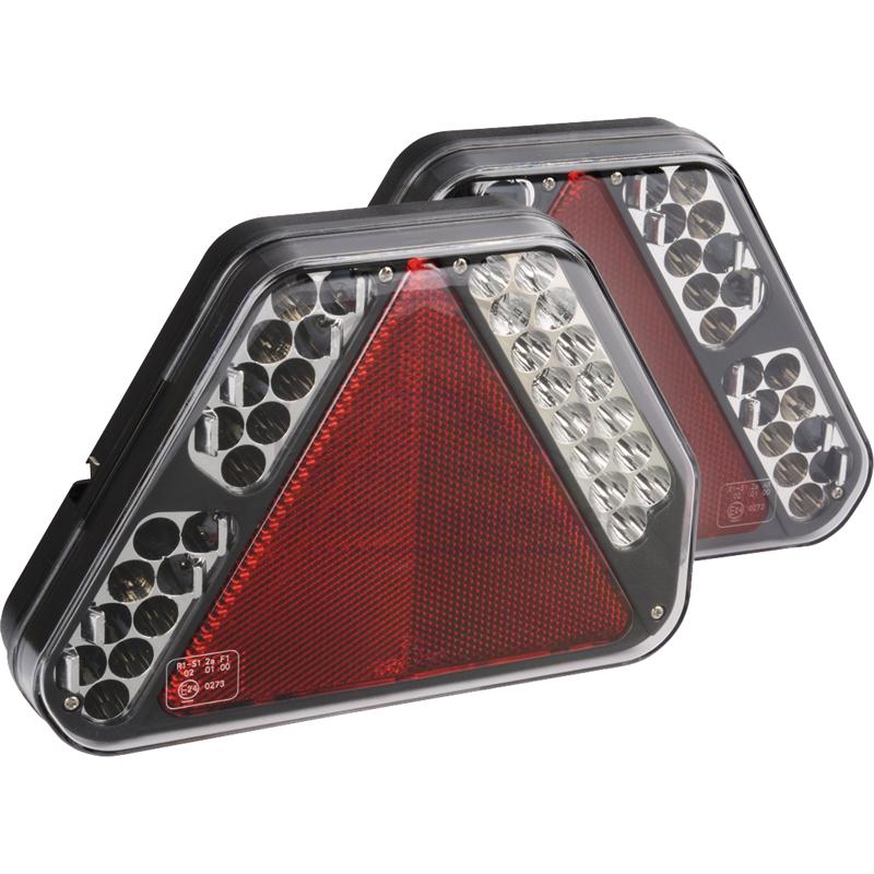 Granit 70783830001 | LED Rear Light Set 204x147mm 12V Tail/Brake ...