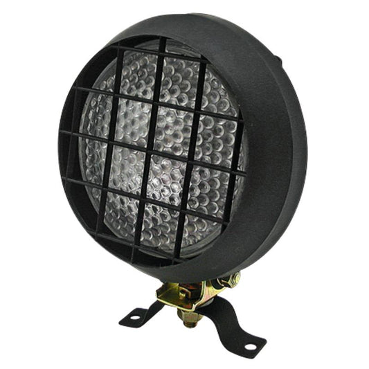 12V 55W H3 Round Work Light with Bulb & Swivel Bracket