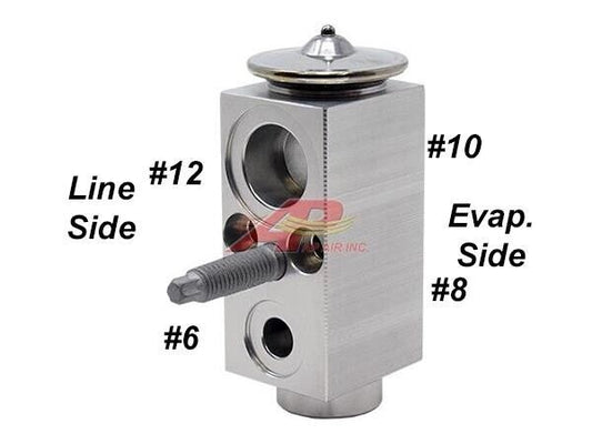 1000355817 A/C Expansion Valve Direct Fit For Peterbilt Trucks - 1 Year Warranty