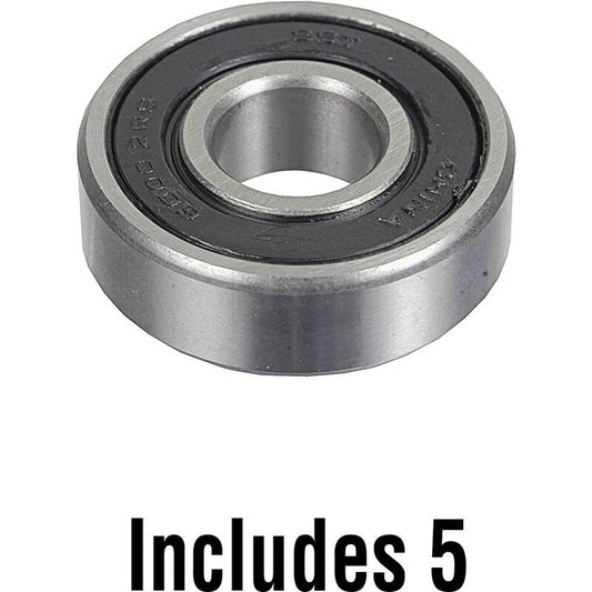 Ball Bearing 6000-2RS Double Sealed 10mm ID 26mm OD 8mm Width