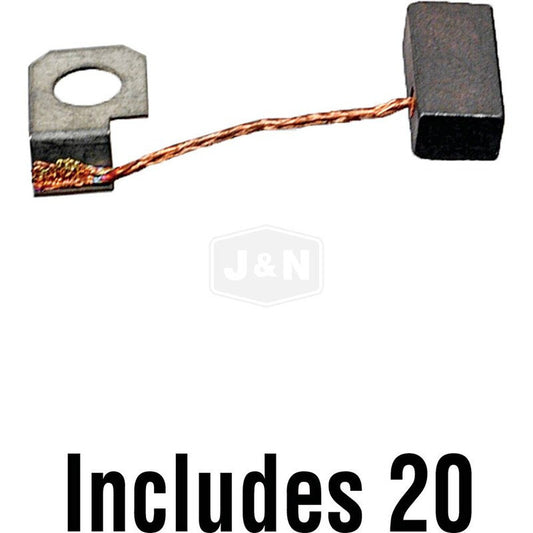 Brush for Ford 12V Alternators - Arrowhead, F42, C6VF10A367B, C8SF10A367A