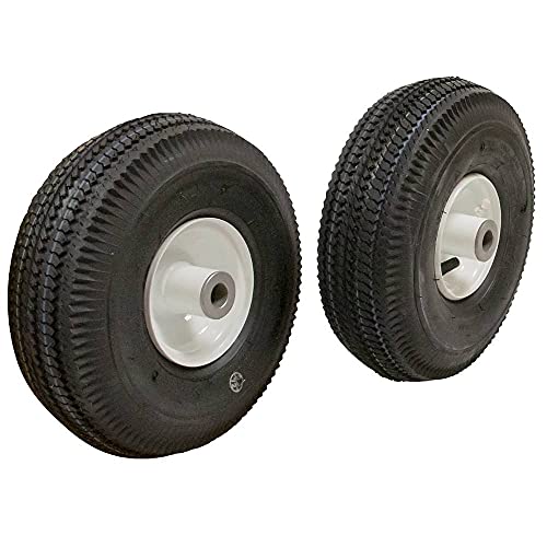 Stens 175-347 Pneumatic Wheel Assembly Set, Black