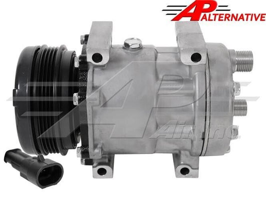 87519620 New A/C Compressor Fits Case New Holland Tractors - 1 Year Warranty