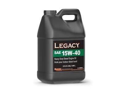 15W-40 Heavy Duty Diesel Engine Oil 2.5 Gallons API CK-4 Long Engine Life