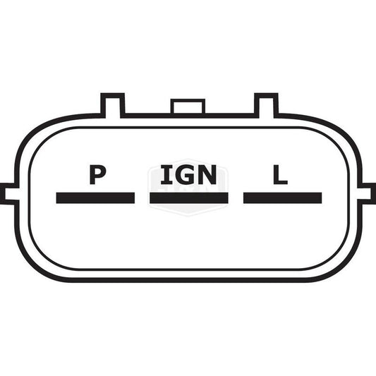 New 12V 40A Alternator for John Deere, Eagle Tugs, Case, Yanmar, Lester