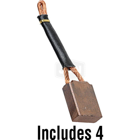 12V Starter Brush for Lucas - Long Version, 64mm Lead, FA69 Compatible