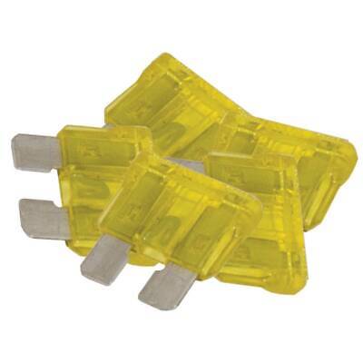 ATC Fuse 20 Amp - Pack of 5, Yellow, Compatible with John Deere, Scag, Snapper