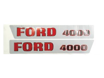 Decal for Ford New Holland 4000 Early Models - Replacement Part