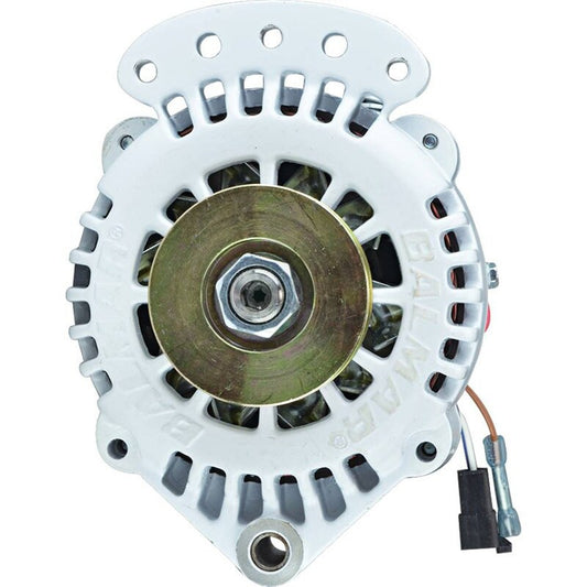 100A 12V Alternator 621 Series New Internal Regulator Solid Pulley