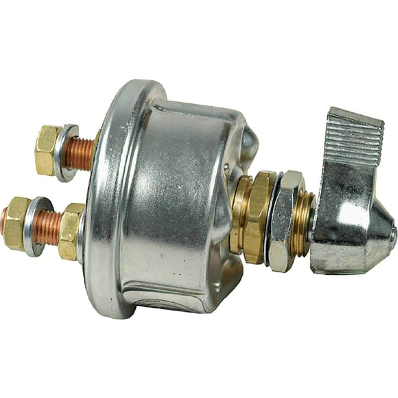 Master Disconnect Switch 125A 12V SPST 2 Position 3/8" Studs Battery Cutoff