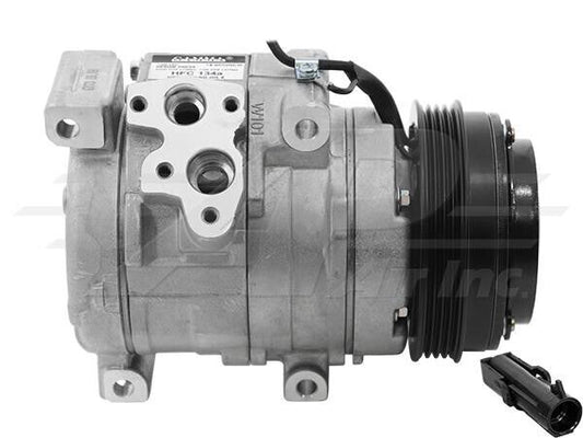 87554361 New A/C Compressor Fits New Holland TS6020 TS6030 - 1 Year Warranty