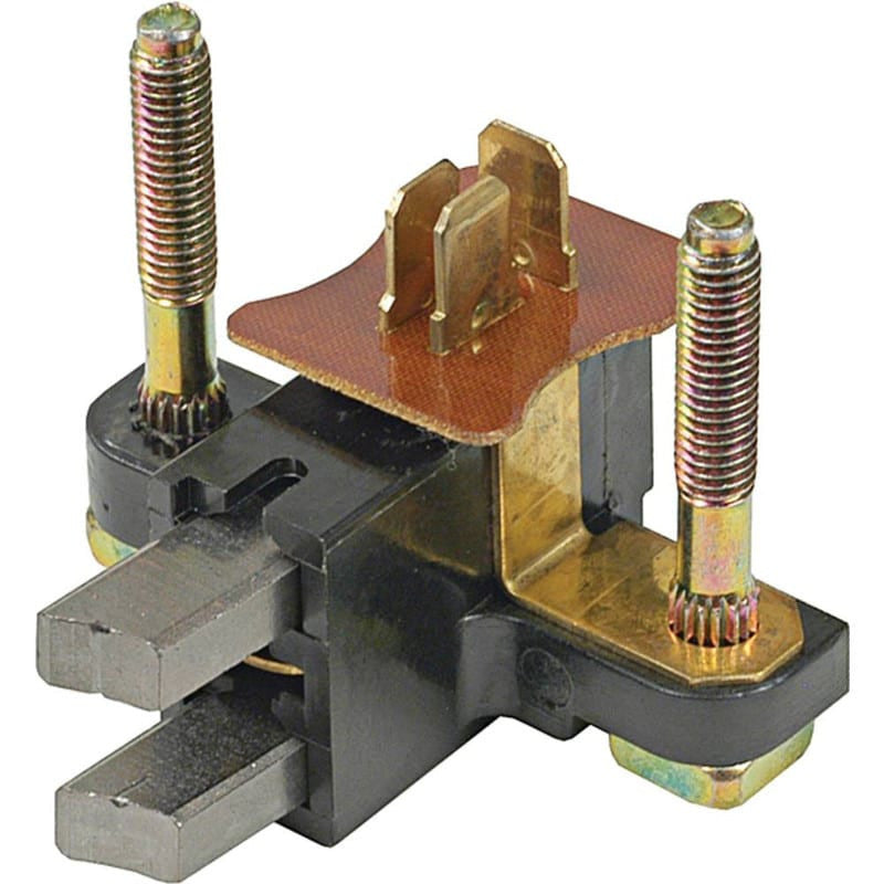 Brush Holder Assembly for Alternators - M5-0.8 Studs & 6.3mm Terminals
