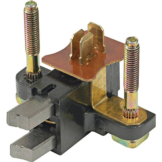 Brush Holder Assembly for Alternators - M5-0.8 Studs & 6.3mm Terminals