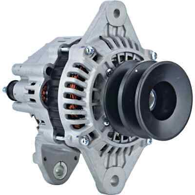 24V 30A Alternator for Mitsubishi - New, Clockwise Rotation, Solid Pulley