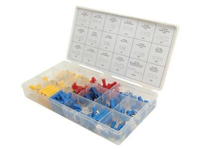 160 pcs Pre Insulated Terminals - Various Sizes - Display Pack