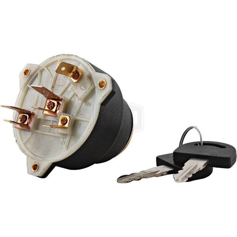 Ignition Switch 5 Positions 6 Terminals Threaded Stem Self Grounding ...