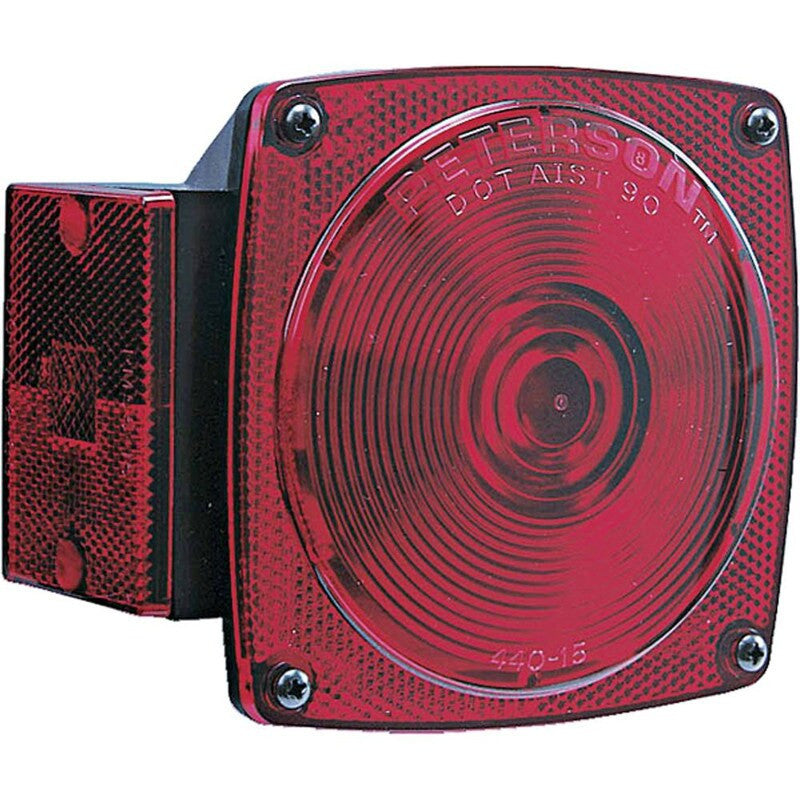 Red Square Stop Tail Turn Light 4.5