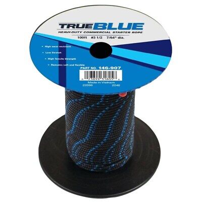 100' Starter Rope #3 1/2 Solid Braid - High Strength, Low Stretch, Flexible