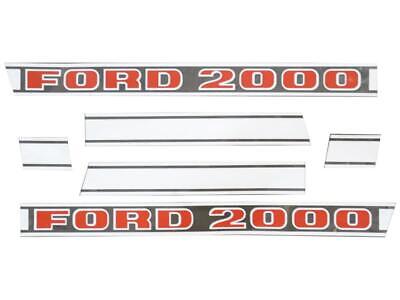 Decal for Ford New Holland 2000 & 2000 US Built - Part # 81822597